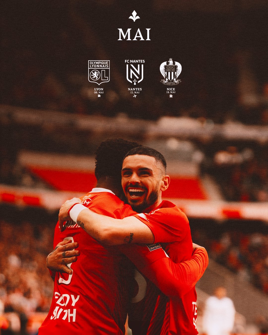 南特客场击败尼斯,豪取三分 南特客场击败尼斯,豪取三分