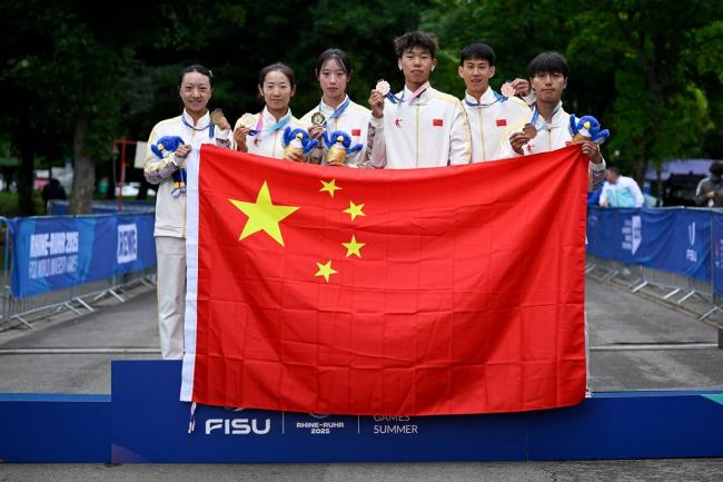 中国代表团夺得多枚金牌,实力彰显 中国代表团夺得多枚金牌,实力彰显